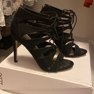 Lace up/gladiator style heels